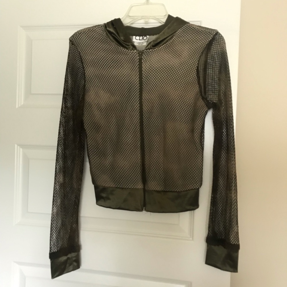 CLIO Camo Fishnet Jacket